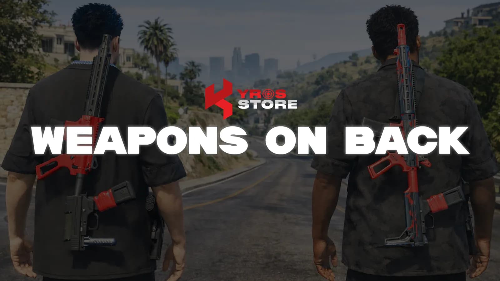 Weapons on Back