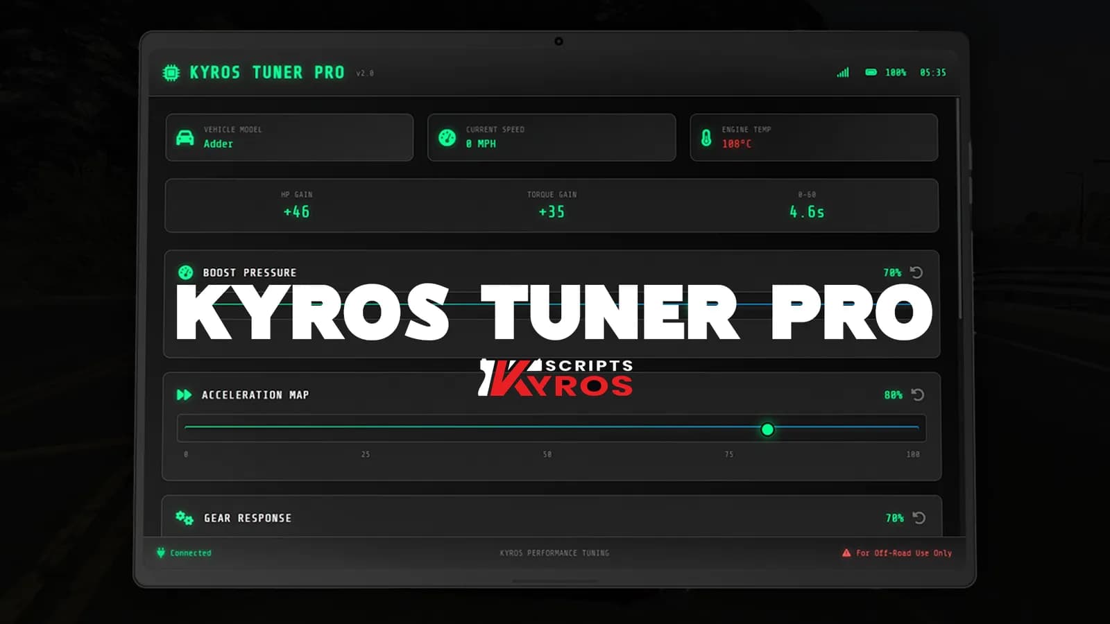 Tuner Chip Tablet